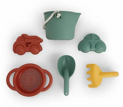 Obrázek produktu pro Sada na hraní na písek a vodu s kbelíkem Viking Toys - robustní venkovní hračka