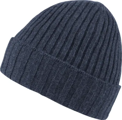 Produktbild von ROECKL Mütze Business Cashmere Beanie Navy dunkelblau