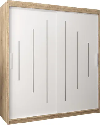 Produktbild von Kleiderschrank, Schiebetürenschrank Schlafzimmer, Schrank YORK 180 cm