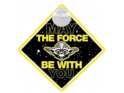 Produktbild von Star Wars-Plakette, Yoda