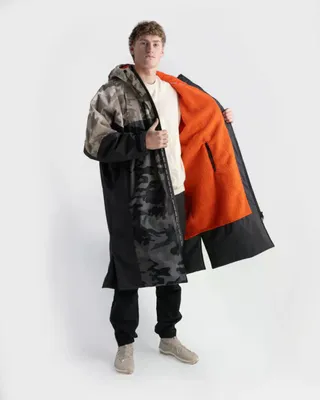 Immagine prodotto di DRYROBE Nexus Manica Lunga Doppia Camouflage Arancione L