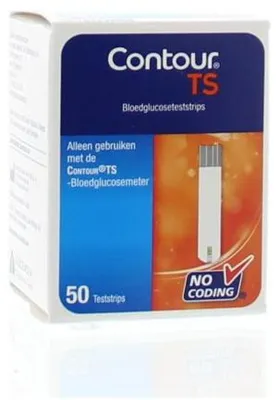 Productafbeelding van Bayer Contour Ts Teststrip 82519336 (50 stuks)