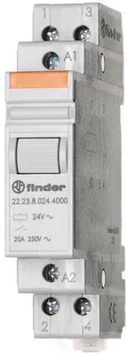 Produktbild von Finder Installationsrelais 1S/1Ö 20A 8VAC 22.23.8.008.4000
