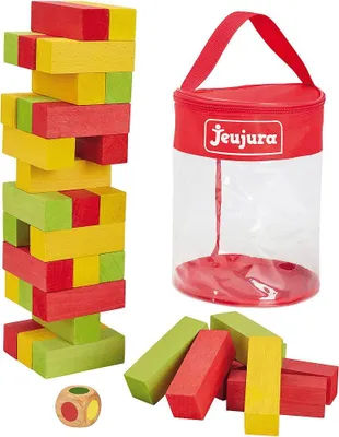 Produktbild von Jeujura Holz-Jenga groß 36 Stück