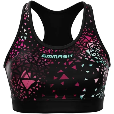 Produktbild von SMMASH Sport Bustier Damen BH Ohne Bügel Sportunterwäsche Oberteil Fitness Yoga