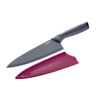 Produktbild von TEFAL FRESH KITCHEN Kochmesser 20 cm lila + Schutz