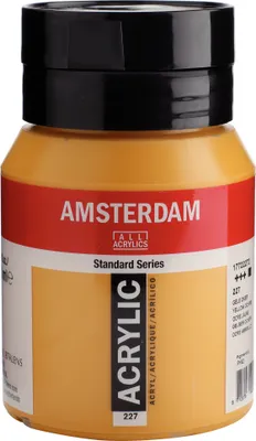 Produktbild von Royal Talens Acrylfarbe Amsterdam 227 Gelber Ocker 500 ml Dose