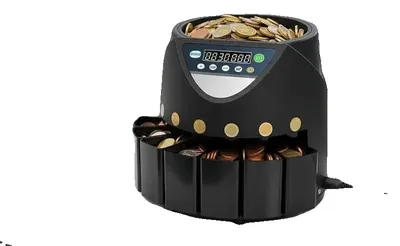 Productafbeelding van Muntenteller, 300 munten per minuut, capaciteit van 700 munten, rood