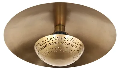 Obrázok produktu pre Stropné svietidlo - bronz - Brass - plast kov - Ø 42cm - E27 - 3681BR - Anne Lighting