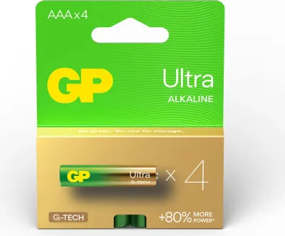 Zdjęcie produktu dla GP GPULT24A255C4 4 GP Batterien ULTRA Micro AAA 1,5 V