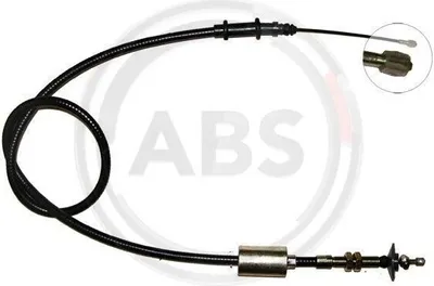 Produktbild von A.B.S. K23670 Kupplungsseil Seilzug für RENAULT 25 Schrägheck