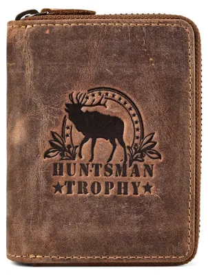 Produktbild von Greenburry Huntsman Geldbörse RFID Schutz Leder 10 cm