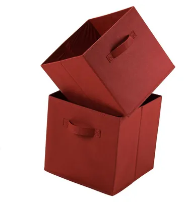 Produktbild von Aufbewahrungswürfel aus Vliesstoff, 28 x 28 cm – 2er-Set