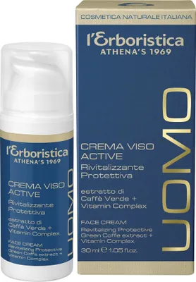 Produktbild von L'Erboristica Uomo Active Rewitalizująco-ochronny krem do twarzy, 30 ml