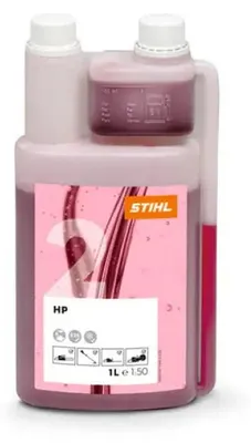 Image de Huile moteur deux temps STIHL HP, huile 2 temps, flacon doseur de 1 L 07813198411