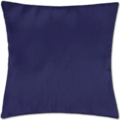 Produktbild von Kissenhülle Alessia (50x50cm) Kissenbezug Dekokissenbezug Zierkissenbezüge ohne Füllung, Farbe: Blau