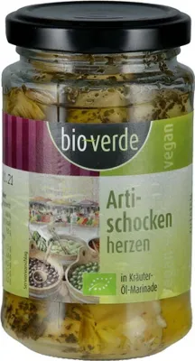Image de Cœurs d'artichauts marinés aux herbes et à l'huile 200g