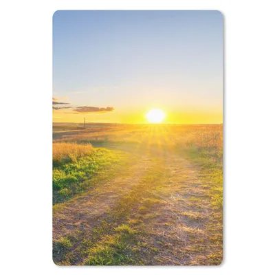 Produktbild von MuchoWow® Mauspad Mousepad Sonne - Natur - Landschaft 18x27 cm - Mousepads - Maus Mat - Pad - Mausunterlage