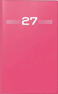 Produktbild von 2027 rido/idé PlankalenderMiniplaner 1M/2S pink