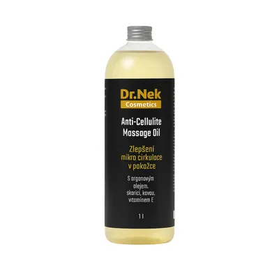 Imagen del producto de Aceite de masaje anticelulítico Dr. Nek, con aceite de argán y aceite de canela