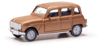 Produktbild von Herpa 030199-002 - 1:87 Renault R4, beigemetallic - Neu