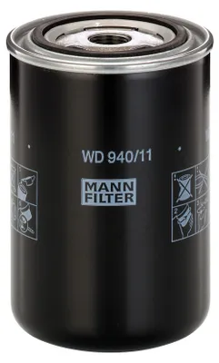 Produktbild von Hydraulikfilter, Automatikgetriebe MANN-FILTER WD 940/11
