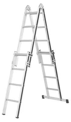 Produktbild von Hymer Alu-Pro, Teleskopleiter, 4x4 Sprossen