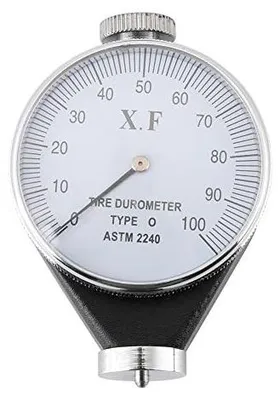 Durometer Typ O für Gummi, Härteprüfgerät 0-100 HA