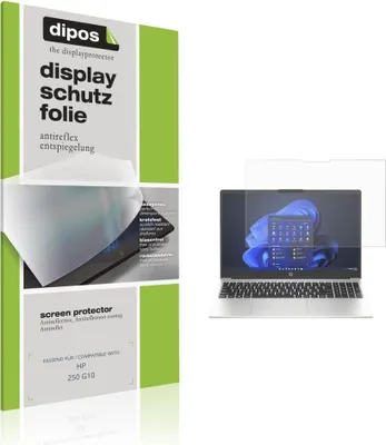 Produktbild von 2x Schutzfolie für HP 250 G10 matt Displayschutzfolie Folie Display Schutz dipos