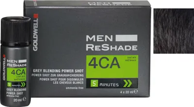 Image de Goldwell Color men reshade 4CA Cendré froid brun moyen CFM 4x20ml - teinture