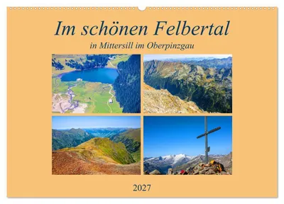 Produktbild von Im schönen Felbertal (Wandkalender 2027 DIN A2 quer), CALVENDO Monatskalender