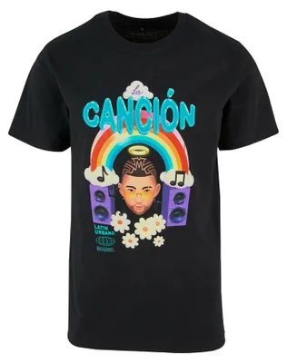 Immagine prodotto di Mister Tee - Maglietta da uomo "La Cancion 01" TN2499 (L) (Nero)