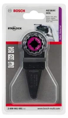 Obrázek produktu pro Bosch 2 608 661 691, Pilový list, Měkký kov, Vysokouhlíková ocel, 40 mm, 28 mm, 1 kusů
