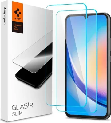 Produktbild von Spigen AGL05967, Samsung, Galaxy A34, Kratzresistent, Transparent, 1 Stück(e)