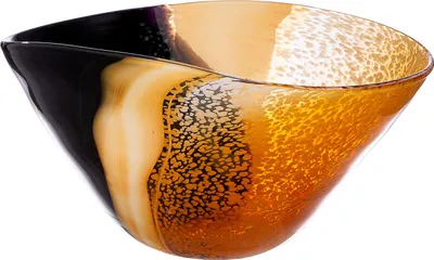 Immagine prodotto di Gilde Glasart, Schale, "Umbras", Glas, braun, orange, , L. 22 cm, B. 31 cm, H. 15,5 cm 52896