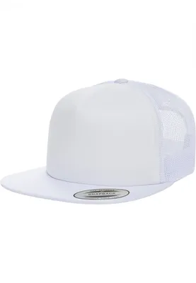 Produktbild von FLEXFIT 6005FF | Foam Trucker Cap / Kappe / Mütze - Farbe: White - Größe: One Size