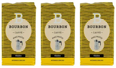 Produktbild von Gemahlener Kaffee Caffe Bourbon Lavazza 3x250 g Italienischer Kaffee