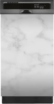 Produktbild von Magnete Dekorative 45x70 cm Küche Magnetmatte Spülmaschine - weiss Marmor