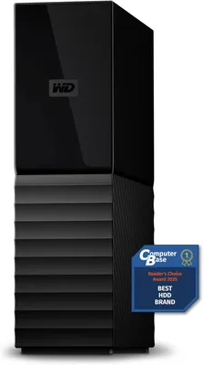 Immagine prodotto di Western Digital My Book disco rigido esterno 16 TB USB tipo A 2.0/3.2 Gen 1 Nero