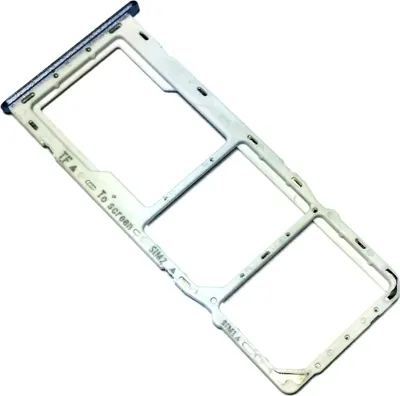 Produktbild von Dual Simkartenhalter und micro-SD Speicherkartenfach für Samsung Galaxy A22 5G, Original Ersatzteil, Violett