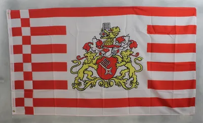 Produktbild von Flagge Fahne Bremen große Wappen bremer Bremenflagge