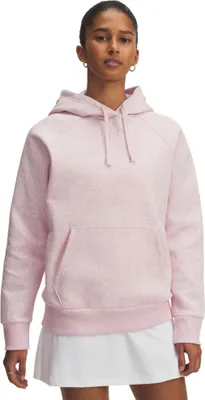 Productafbeelding van Under Armour UA Rival Fleece Hoodie, kleur: Prime Pink Light Heather, maat: XL