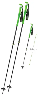 Immagine prodotto di Komperdell Carbon C7: bastoncini da sci da alpinismo, bastoncini da alpinismo, bastoncini da trekking, colore verde