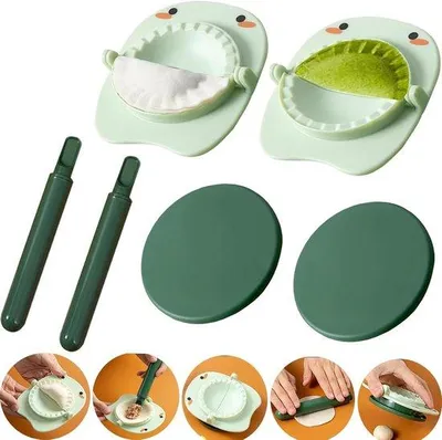 Produktbild von Drei in einem Pestoformen Set (grün)