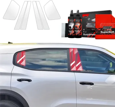 Zdjęcie produktu dla folia ochronna 6 w 1 Grizz Protector na słupek B-C - Opel Frontera (2024-2025)