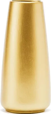 Produktbild von Keramikvase, golden, 25 cm, für Tischdekoration und Wohnzimmer