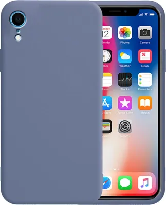 A smartphone case is shown in front of a smartphone screen.