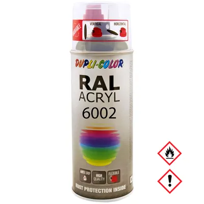Produktbild von Dupli-Color Acryl-Spray RAL 6002 laubgrün, glänzend - 400 ml