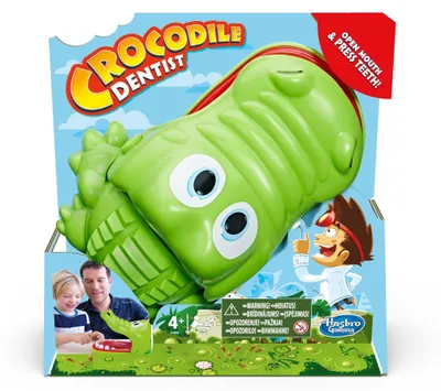 Produktbild von Krokodil-Zahnarztspiel mit lustigem, interaktivem Spiel für Kinder