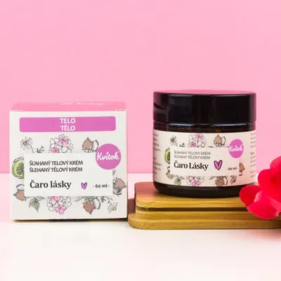 Obrázek produktu pro Kvitok Šlehaný tělový krém Kouzlo lásky 60 ml